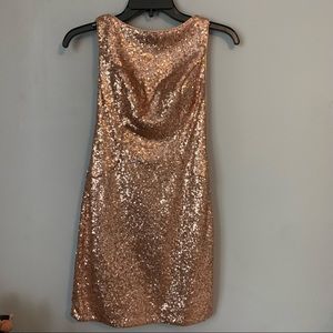 mini sparkling formal dress